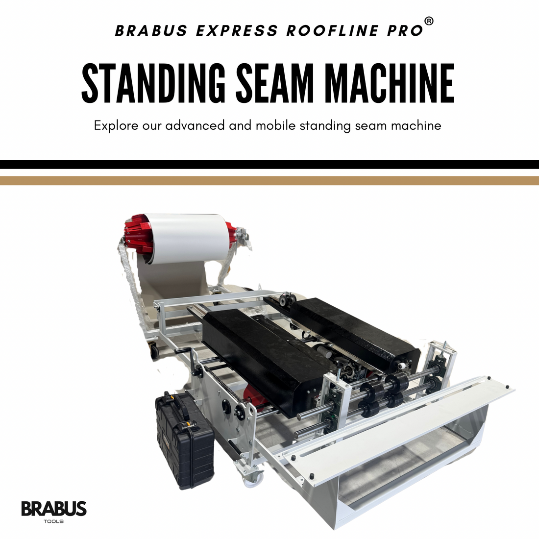 What is standing seam machine Brabus Express Roofline Pro®