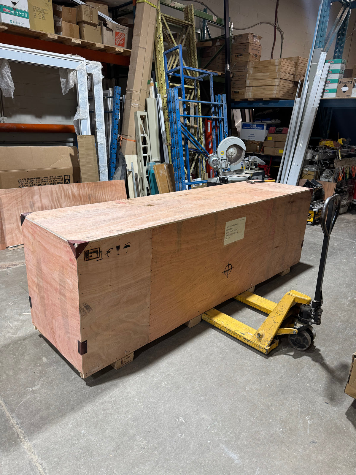 Industrial Pan&Box brake 8ft B-812 - Brabus Tools Inc